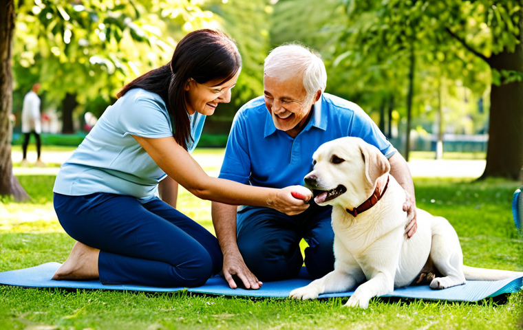 반려동물 보험 보장 항목 - **Prompt:** A concerned pet owner talking to their veterinarian about treatment options for their ca...
