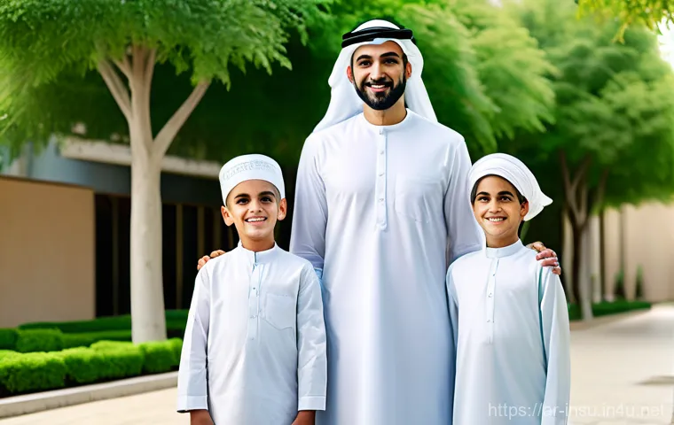 보험 약관 쉽게 이해하기 - **Prompt:** A tech-savvy Middle-Eastern man, aged 40-50, wearing a crisp thobe and smart ghutra, sit... 보험 약관 쉽게 이해하기 - **Prompt:** A tech-savvy Middle-Eastern man, aged 40-50, wearing a crisp thobe and smart ghutra, sit...