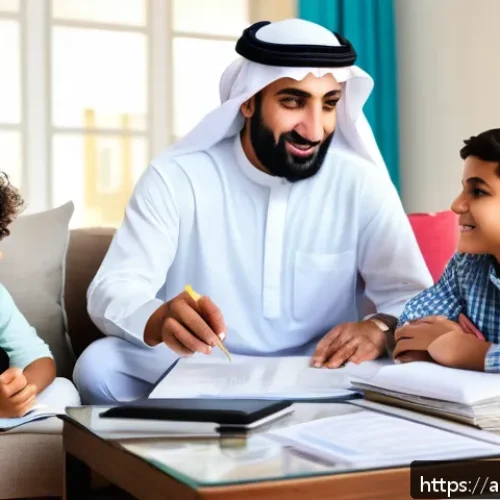Home 30 맞춤형 암보험 설계 - A compassionate Middle Eastern family gathered in a bright, modern living room, discussing cancer in...