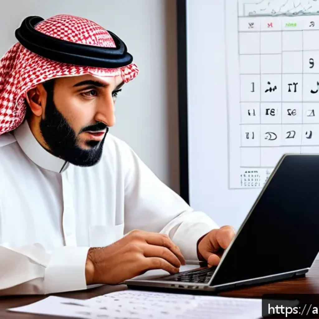 연금보험의 장점과 단점 - A professional Middle Eastern man in traditional attire sitting at a desk with financial documents a...
